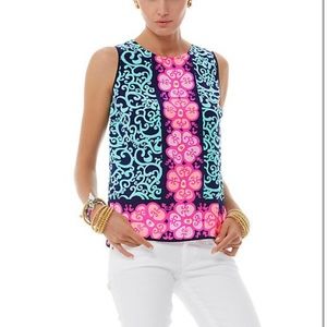Lily Pulitzer silk tank